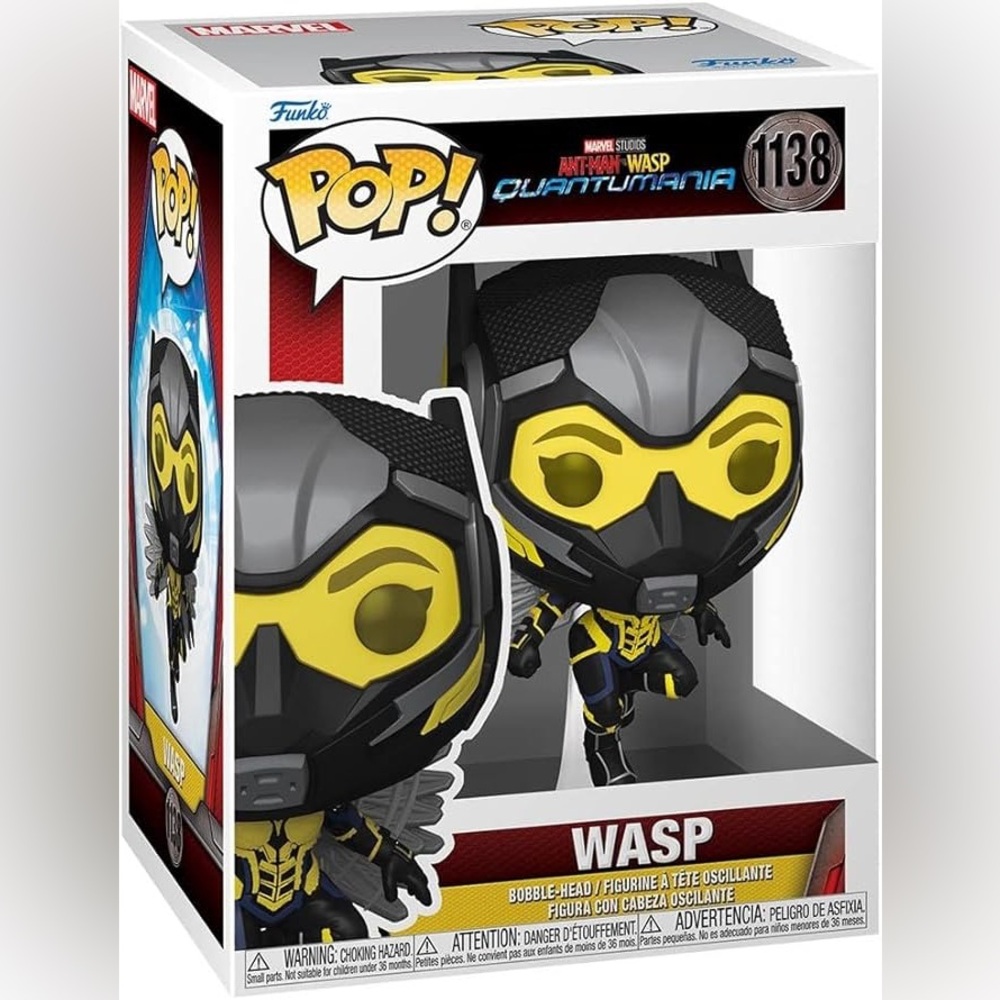 POP Marvel: Ant-Man and The Wasp: Quantumania - Wasp Funko Vinyl Figure